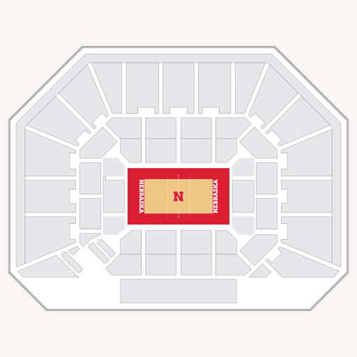 Bob Devaney Sports Center seating chart