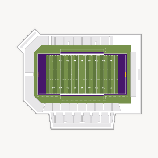Bob Ford Field at Tom & Mary Casey Stadium seating chart