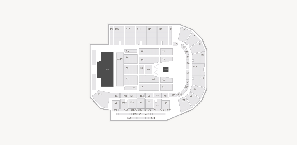 Bobcat Stadium - MT Seating Chart