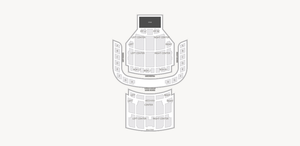 Boch Center Wang Theatre Seating Chart