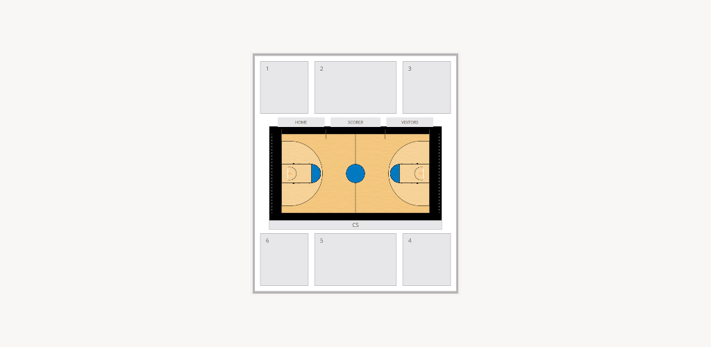 Bodford Arena Seating Chart
