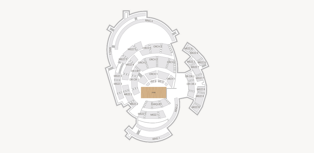 Boettcher Concert Hall Seating Chart