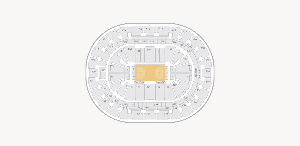 BOK Center Seating Chart