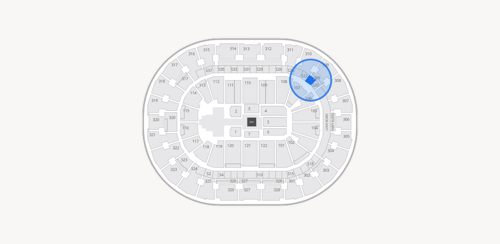 BOK Center Seating Chart