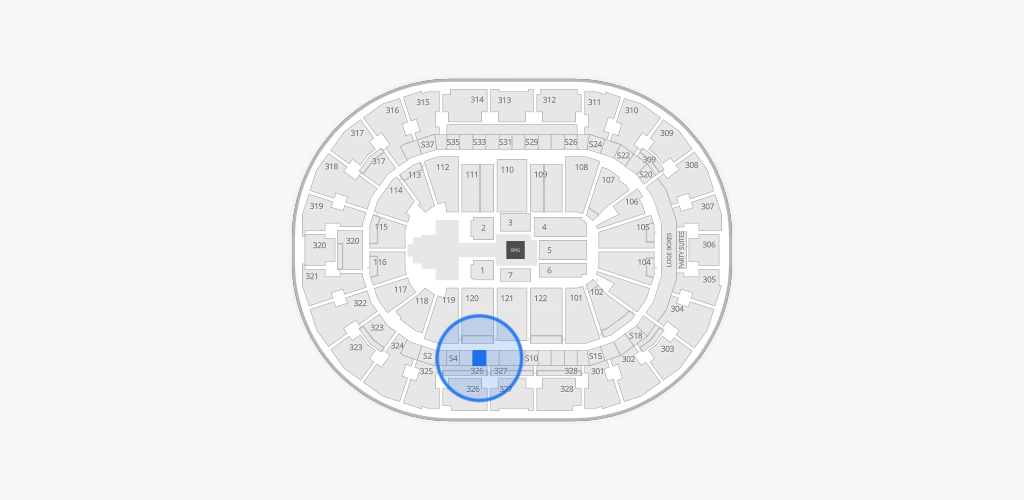 BOK Center Seating Chart