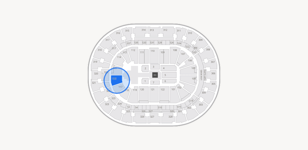 BOK Center Seating Chart