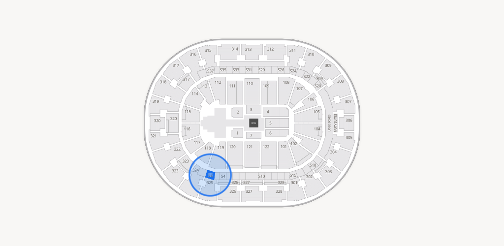 BOK Center Seating Chart