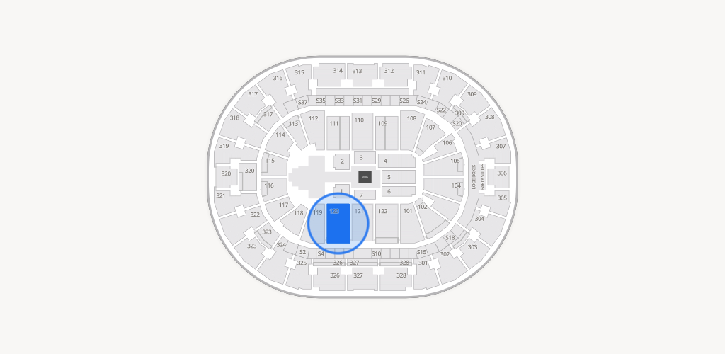 BOK Center Seating Chart
