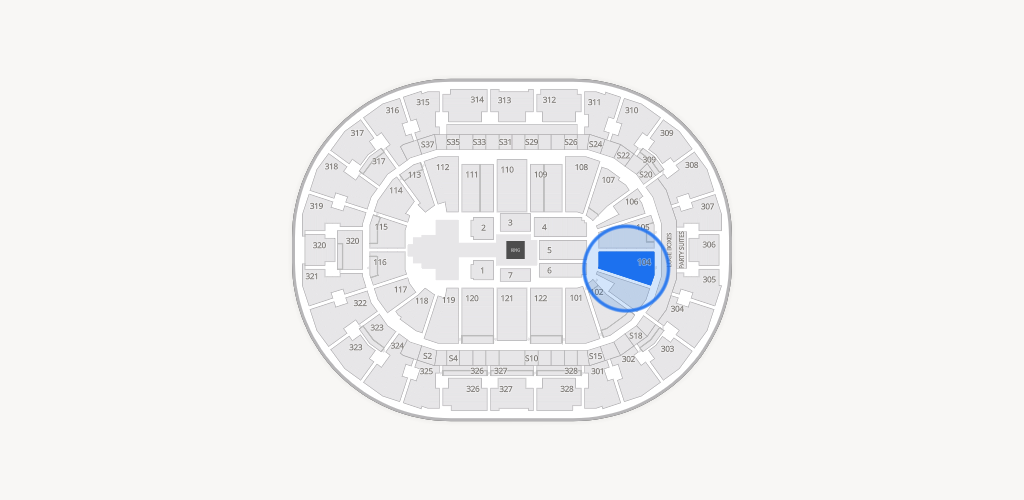 BOK Center Seating Chart