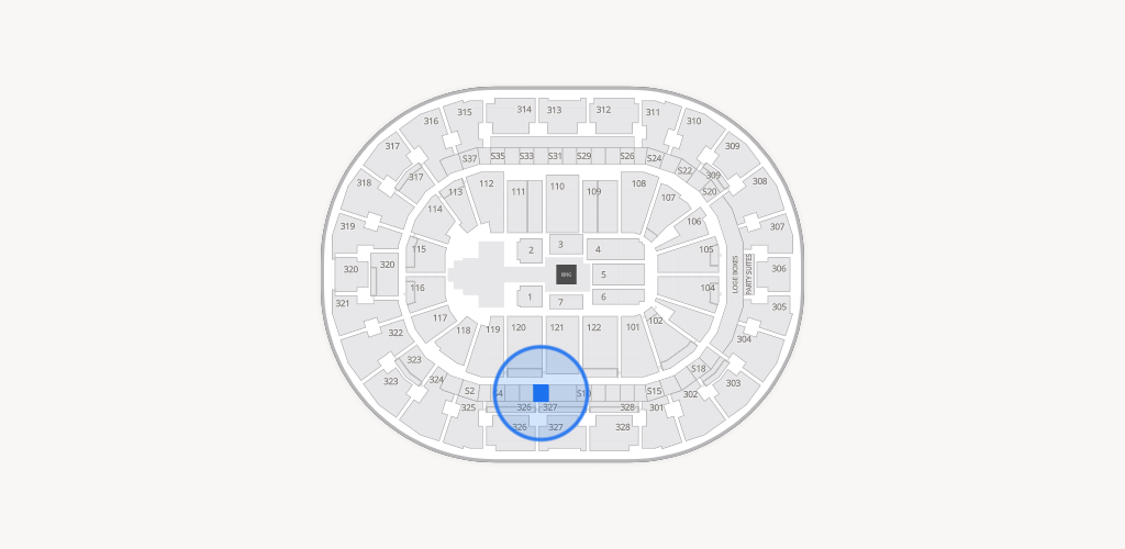 BOK Center Seating Chart