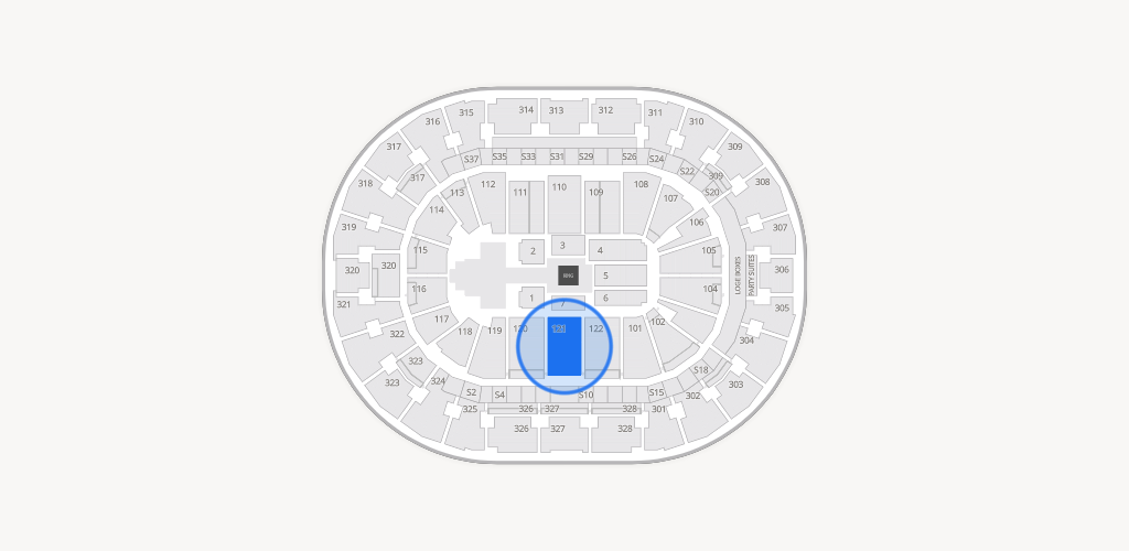 BOK Center Seating Chart