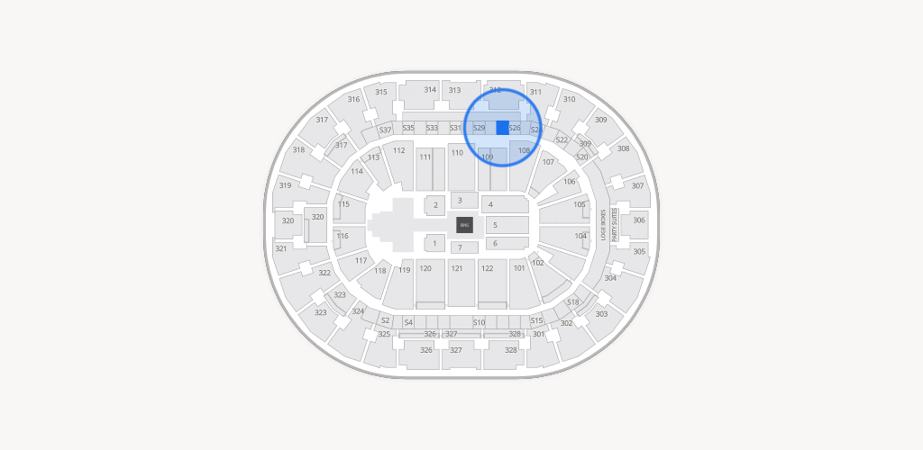 BOK Center Seating Chart