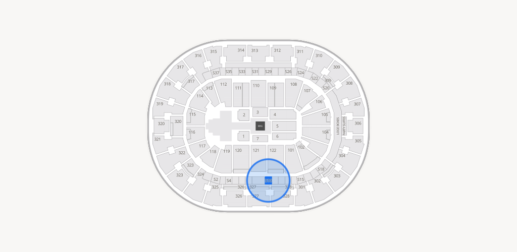 BOK Center Seating Chart