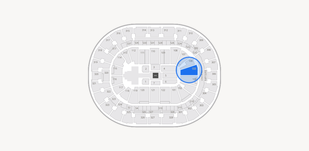 BOK Center Seating Chart