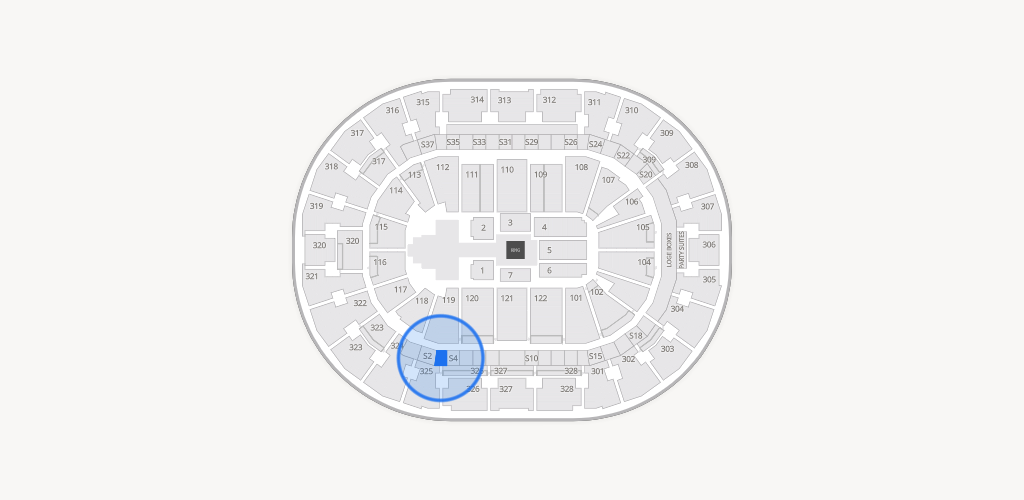 BOK Center Seating Chart