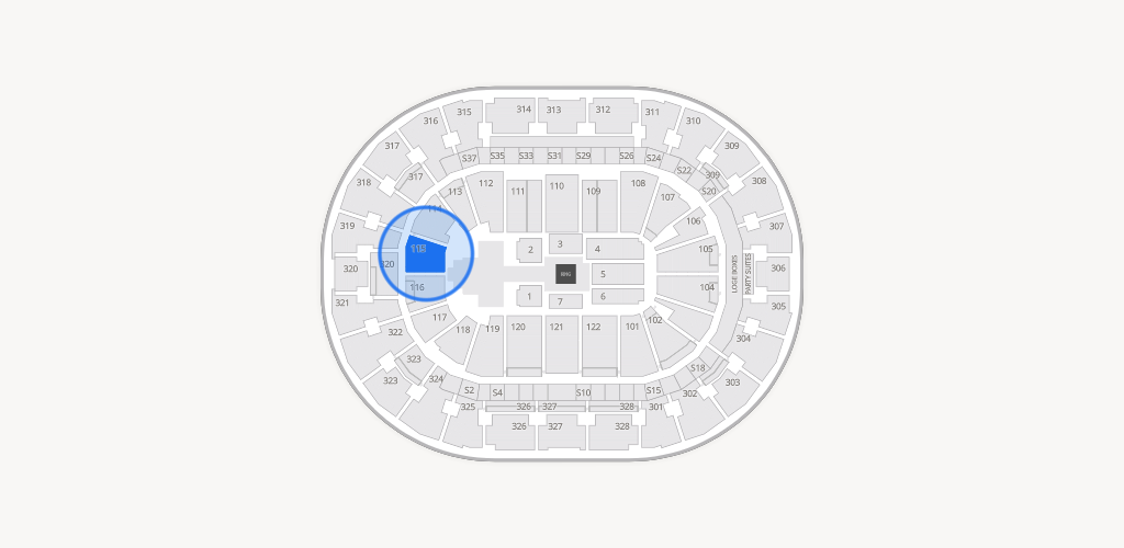 BOK Center Seating Chart