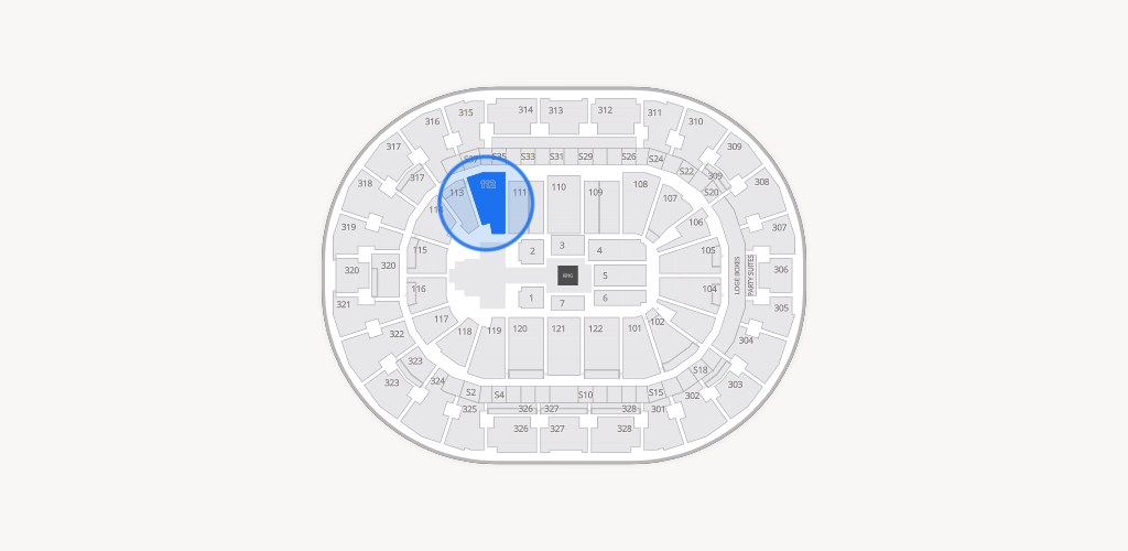 BOK Center Seating Chart