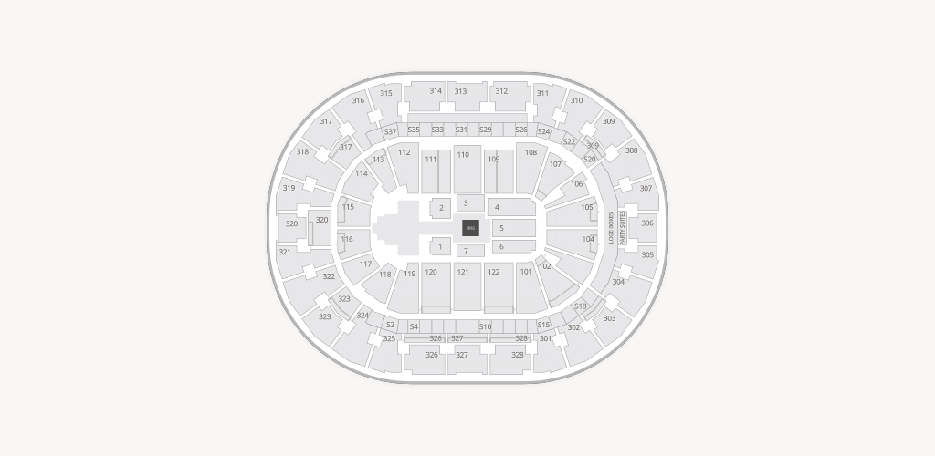 BOK Center Seating Chart