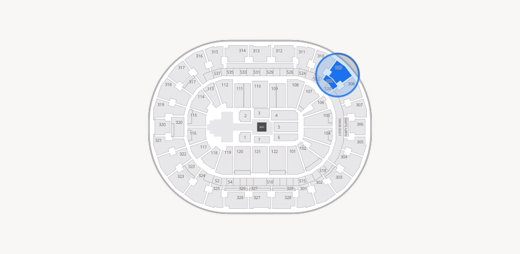 BOK Center Seating Chart