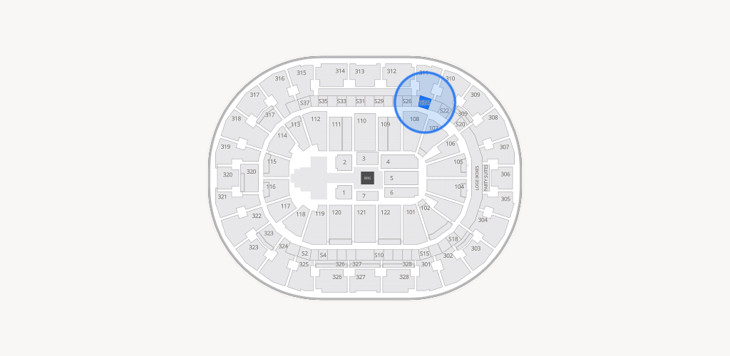 BOK Center Seating Chart