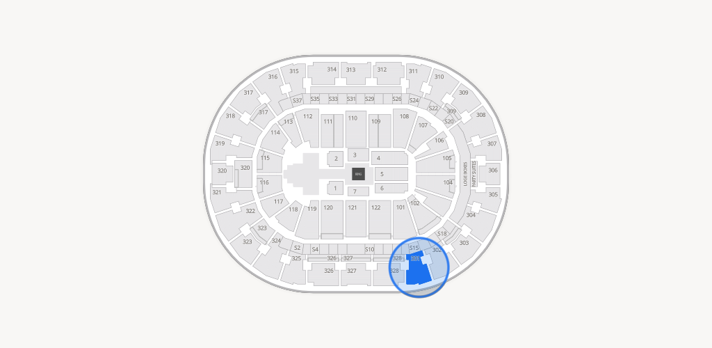 BOK Center Seating Chart
