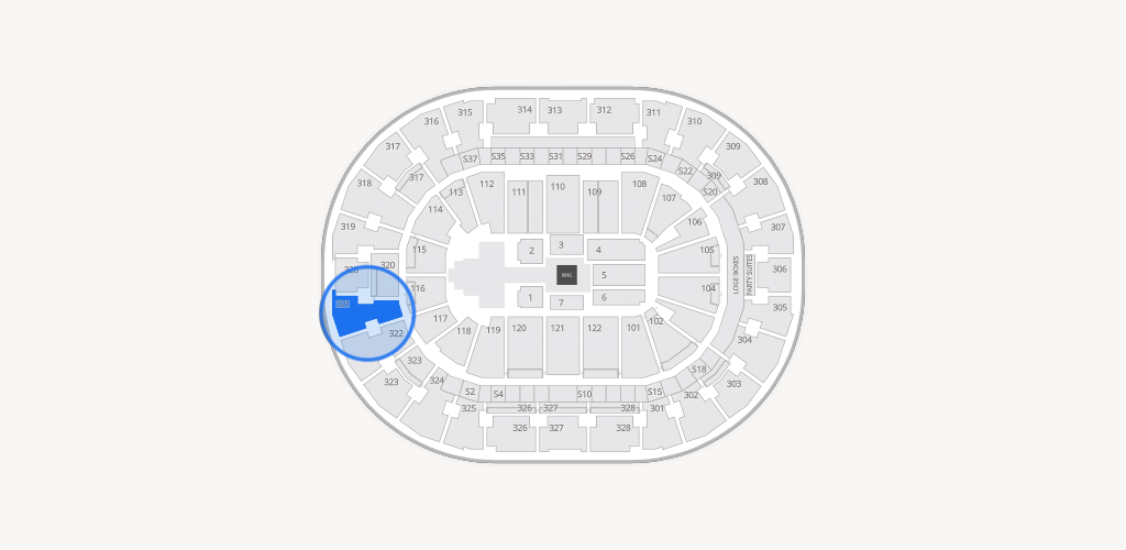 BOK Center Seating Chart