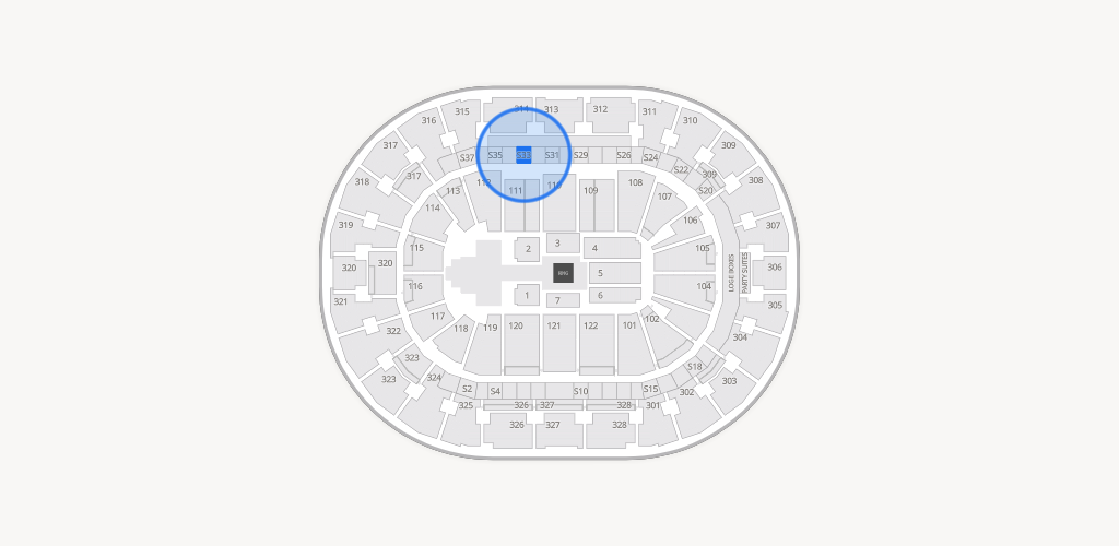BOK Center Seating Chart