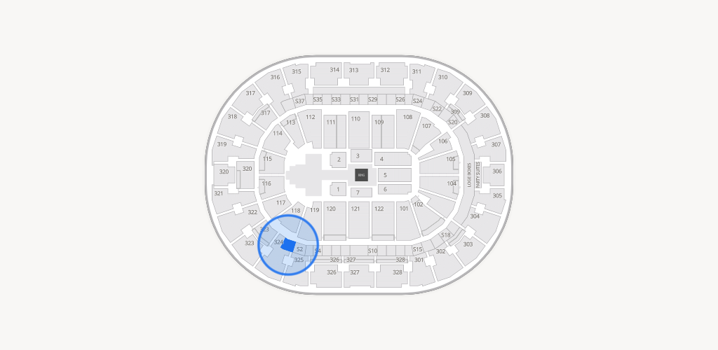 BOK Center Seating Chart