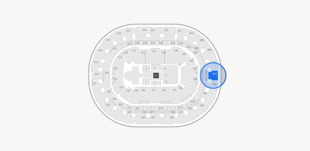 BOK Center Seating Chart