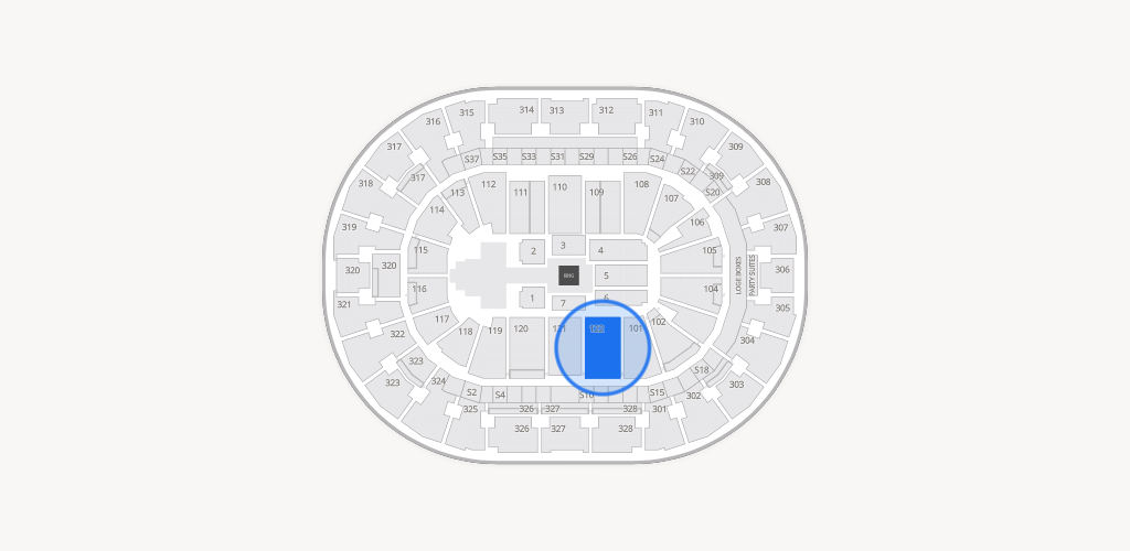 BOK Center Seating Chart