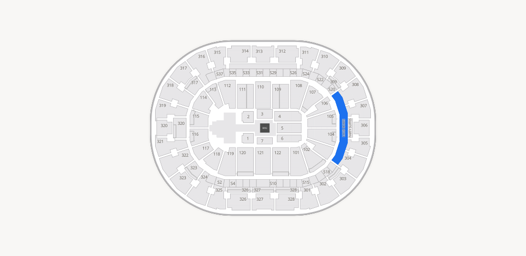 BOK Center Seating Chart