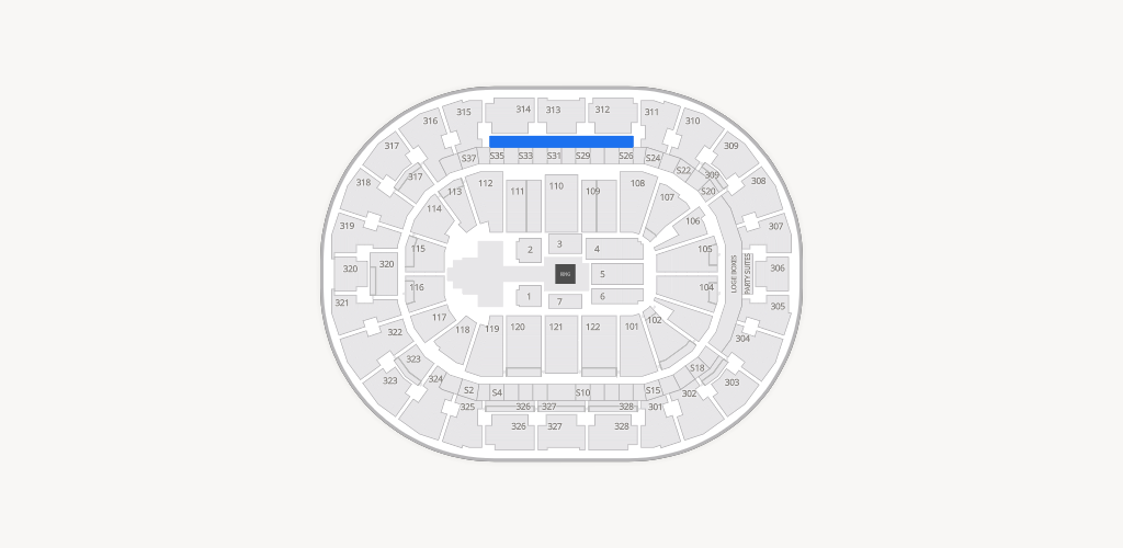 BOK Center Seating Chart