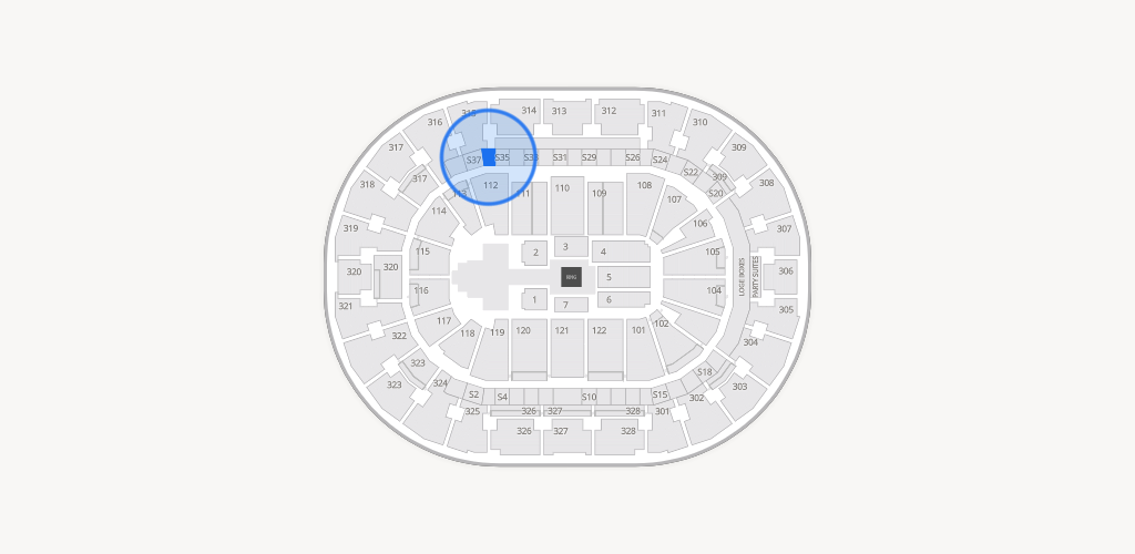 BOK Center Seating Chart