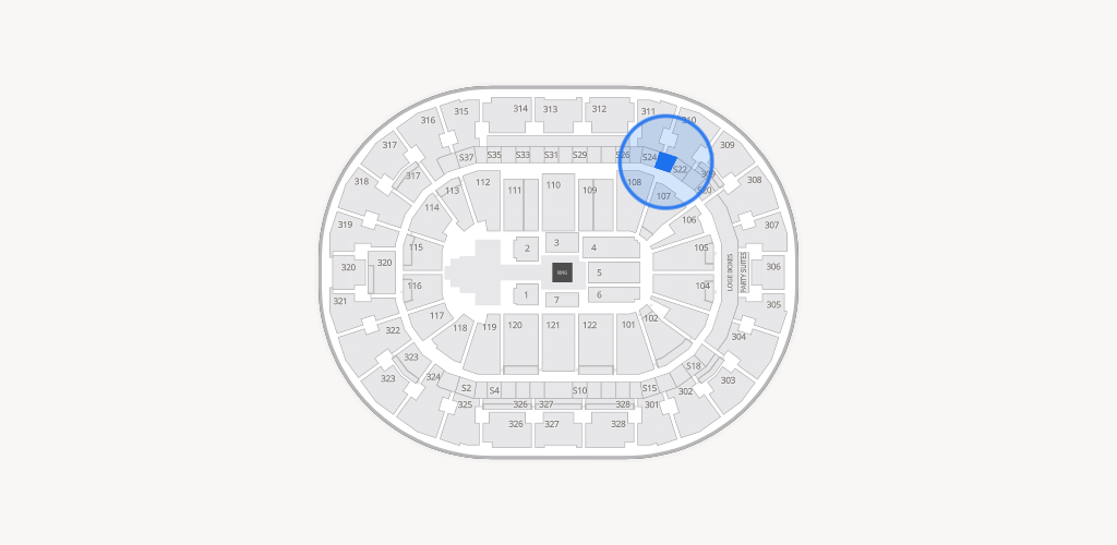 BOK Center Seating Chart