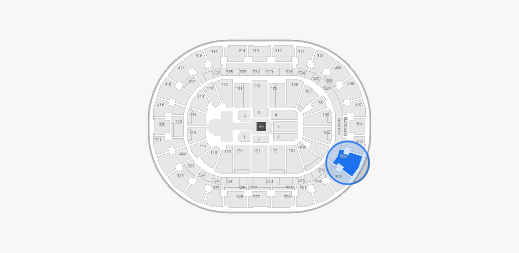 BOK Center Seating Chart