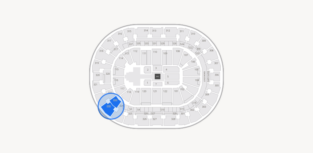 BOK Center Seating Chart