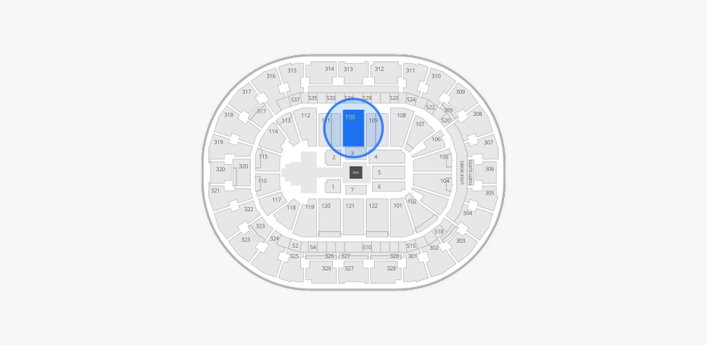 BOK Center Seating Chart