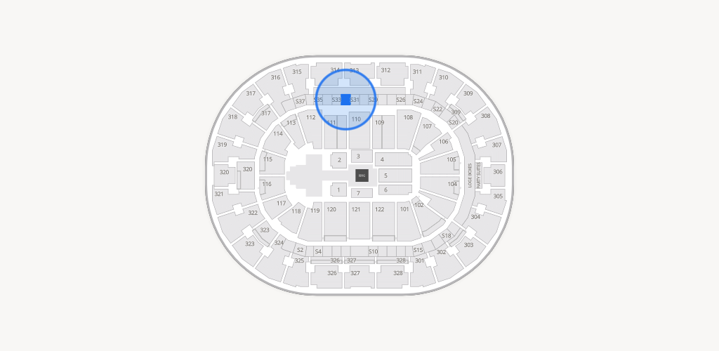 BOK Center Seating Chart