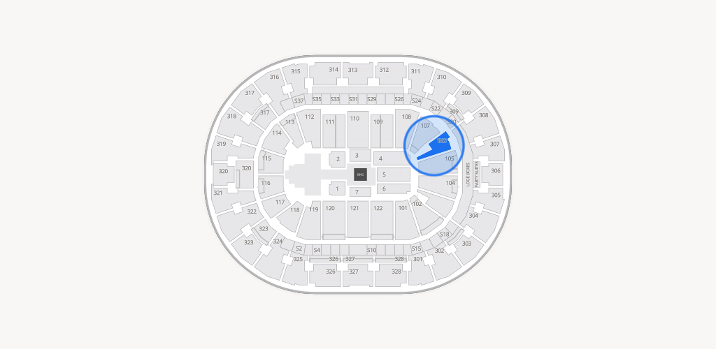 BOK Center Seating Chart