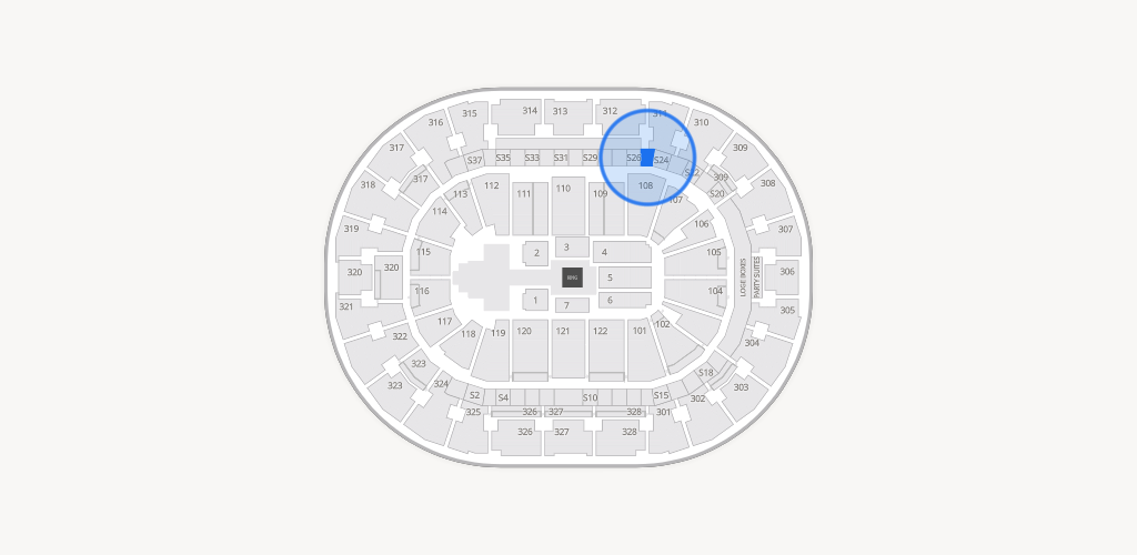 BOK Center Seating Chart