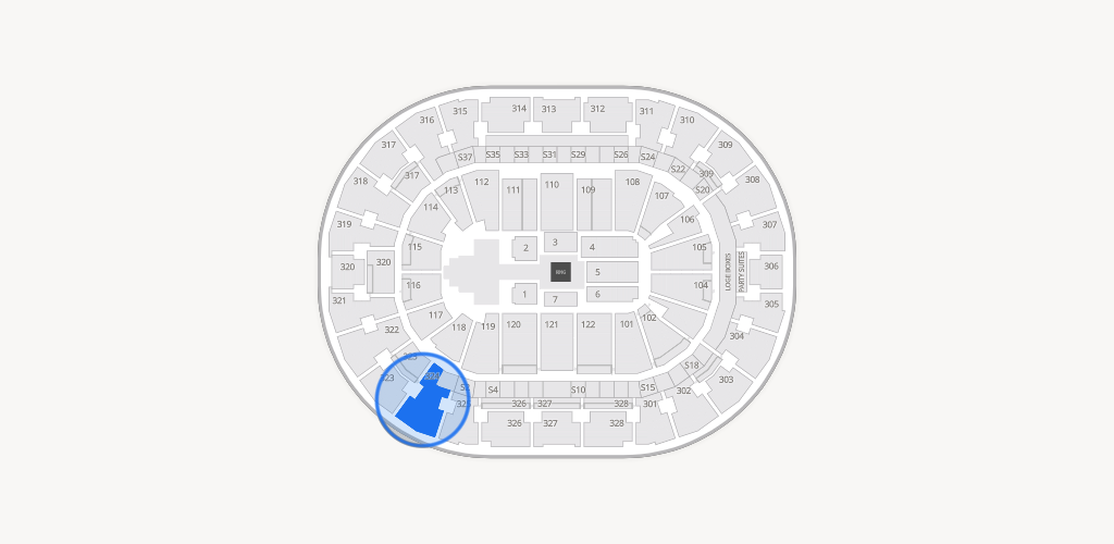 BOK Center Seating Chart