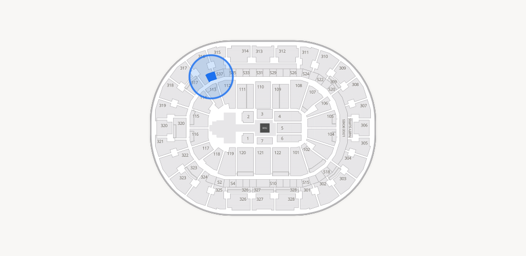 BOK Center Seating Chart