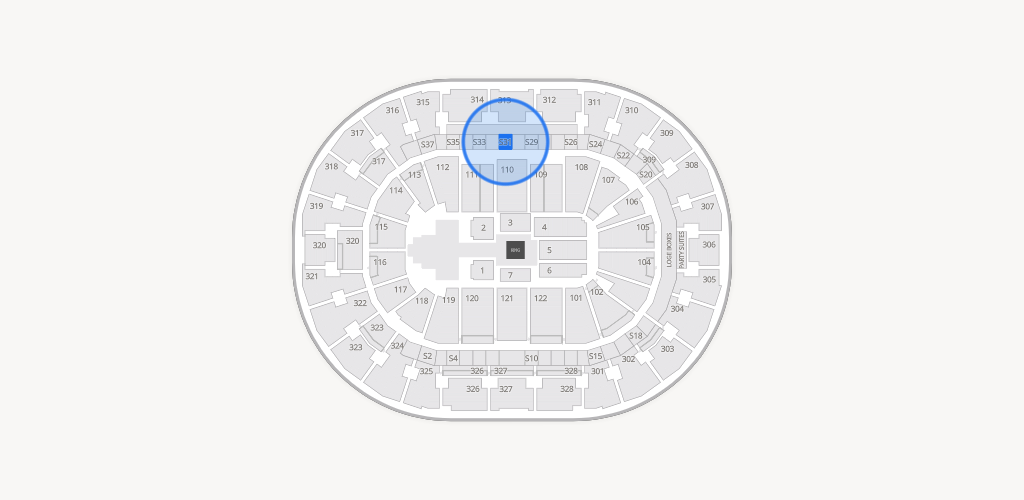 BOK Center Seating Chart