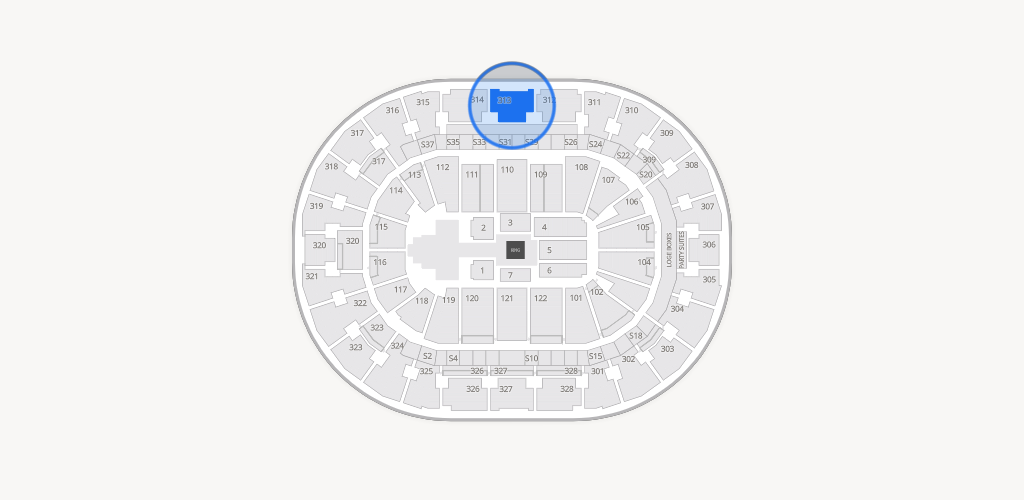 BOK Center Seating Chart