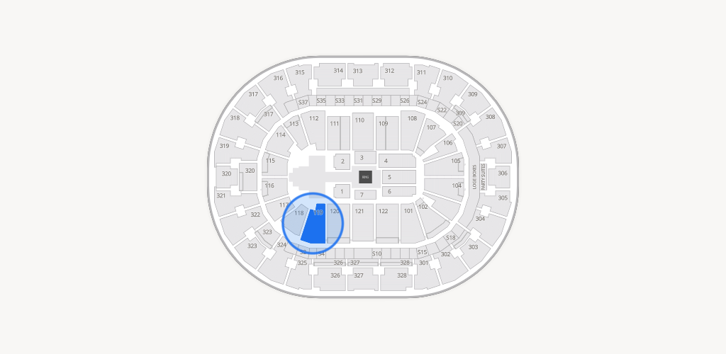 BOK Center Seating Chart