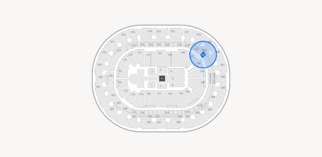 BOK Center Seating Chart