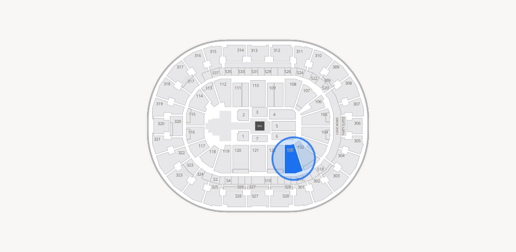 BOK Center Seating Chart