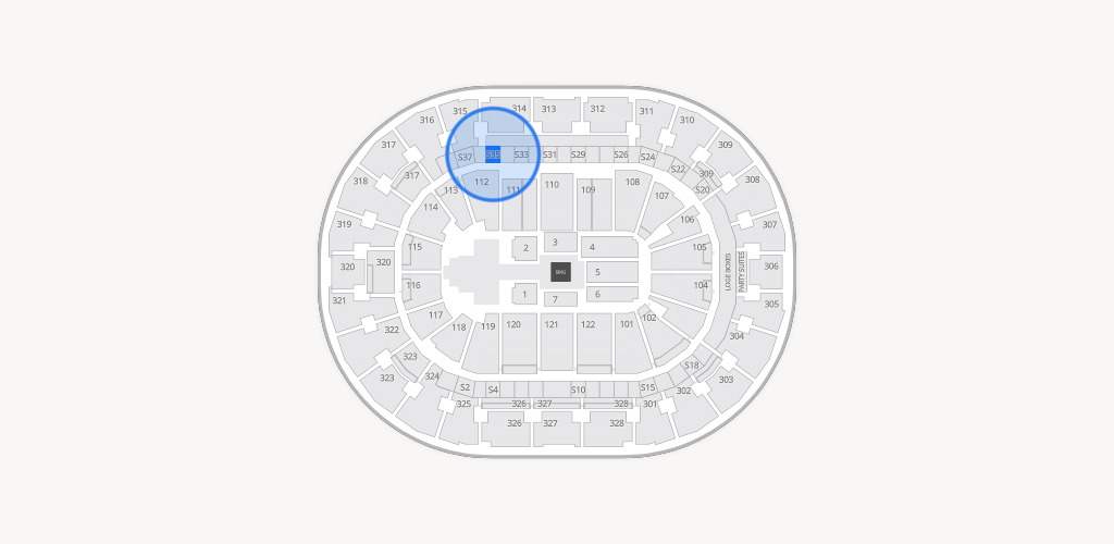 BOK Center Seating Chart