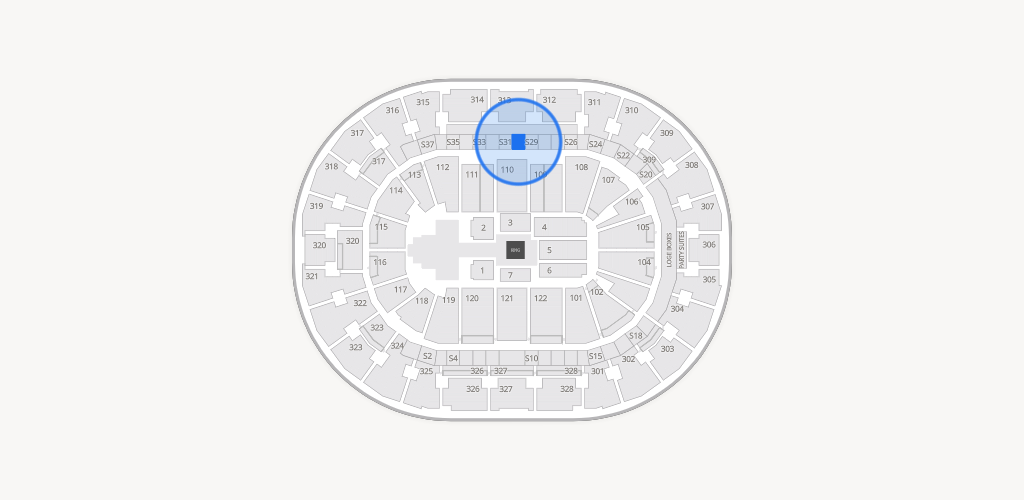 BOK Center Seating Chart