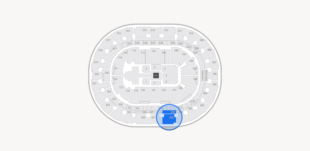 BOK Center Seating Chart